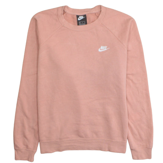 Womens UK Size XL Nike Pink Pullover Sweatshirt