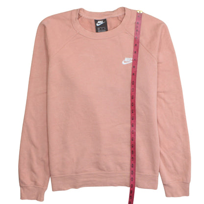 Womens UK Size XL Nike Pink Pullover Sweatshirt