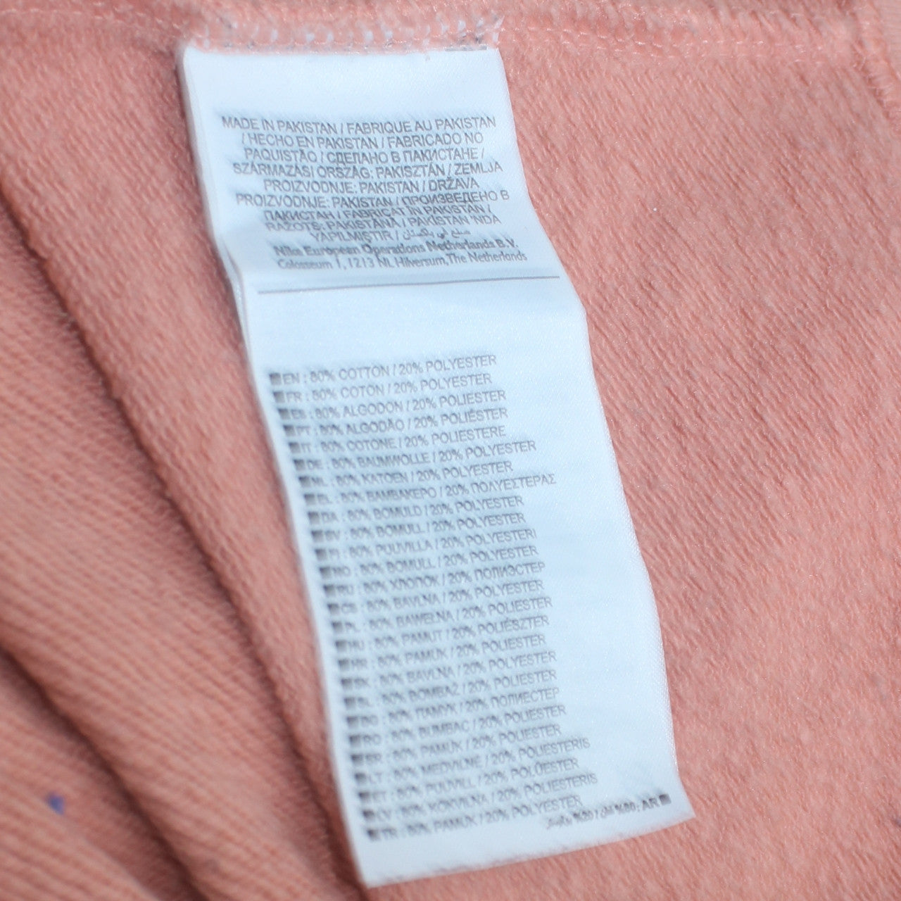 Womens UK Size XL Nike Pink Pullover Sweatshirt