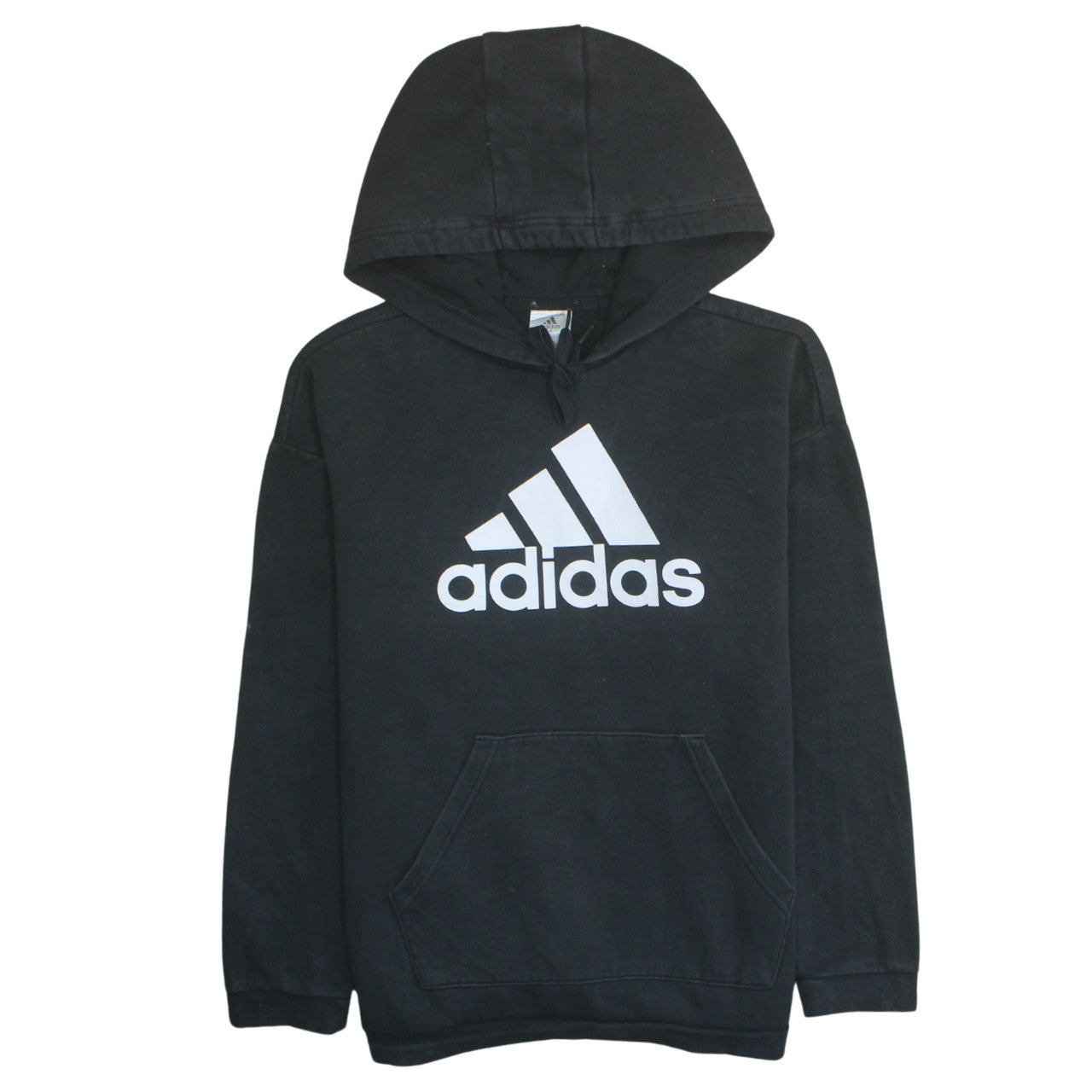 Womens UK Size M adidas Black Pullover Hoodie