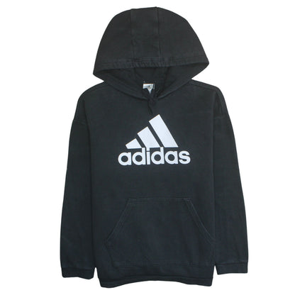 Womens UK Size M adidas Black Pullover Hoodie