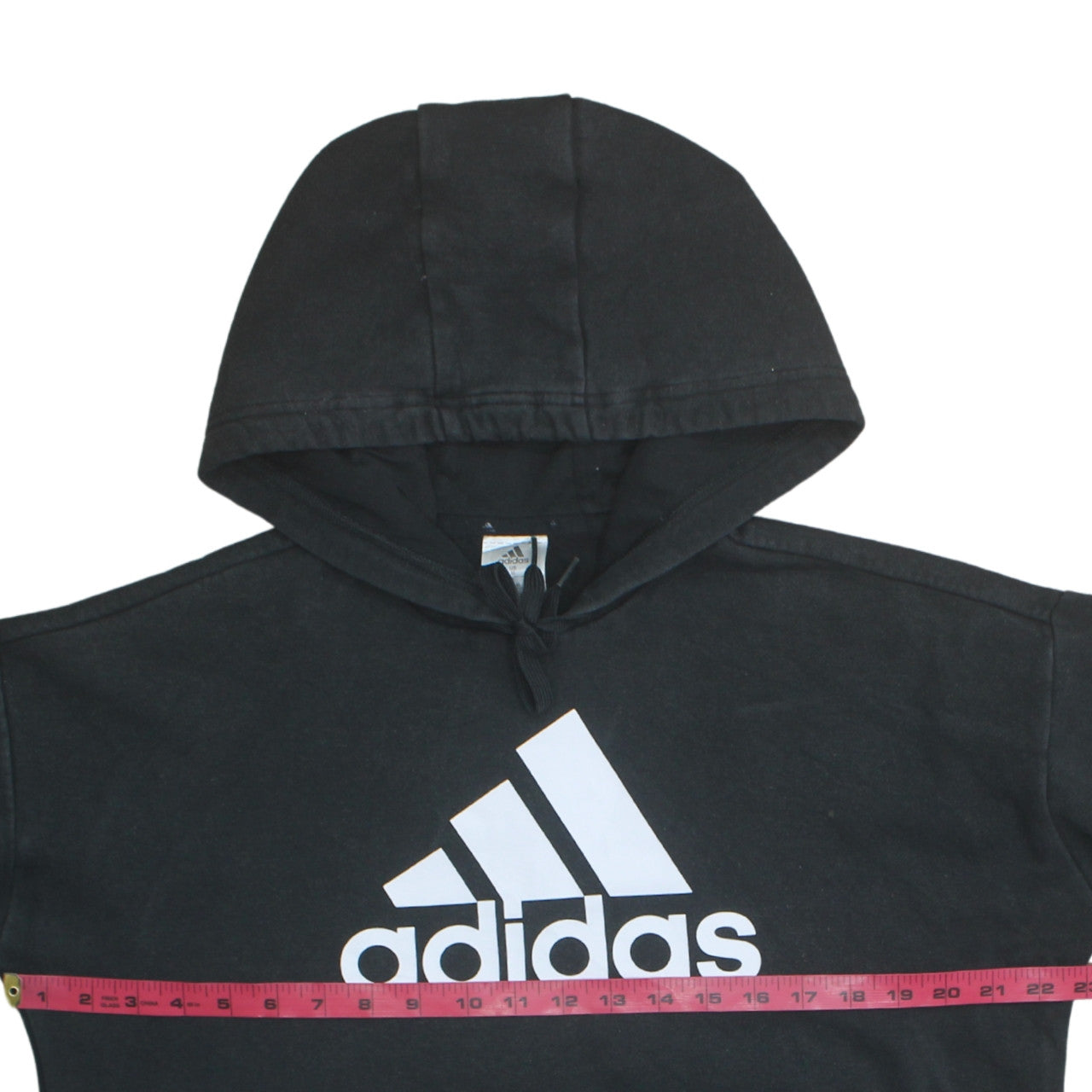 Womens UK Size M adidas Black Pullover Hoodie