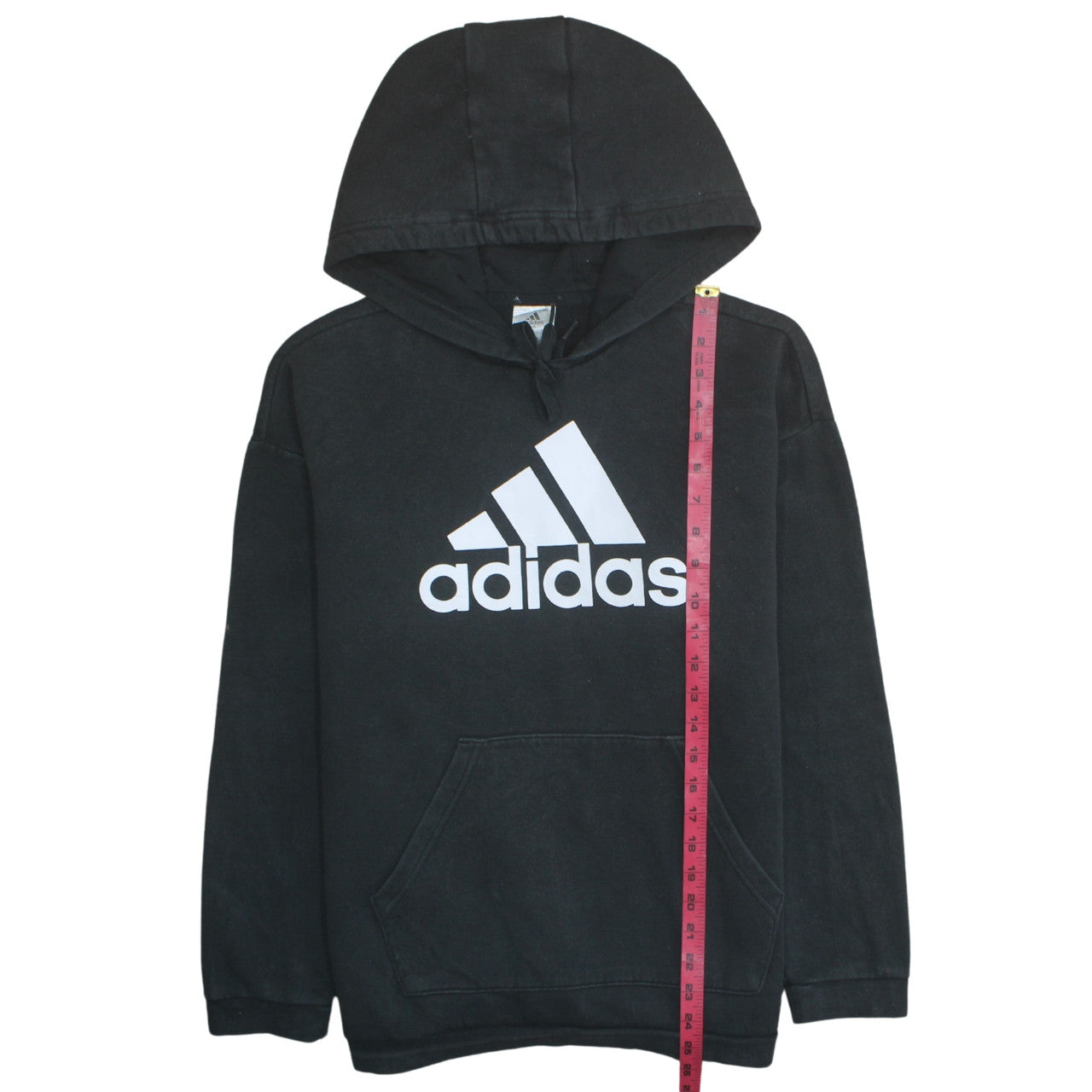 Womens UK Size M adidas Black Pullover Hoodie