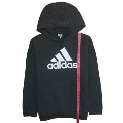 Womens UK Size M adidas Black Pullover Hoodie