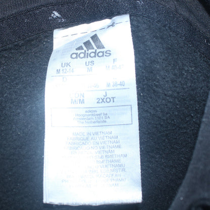 Womens UK Size M adidas Black Pullover Hoodie