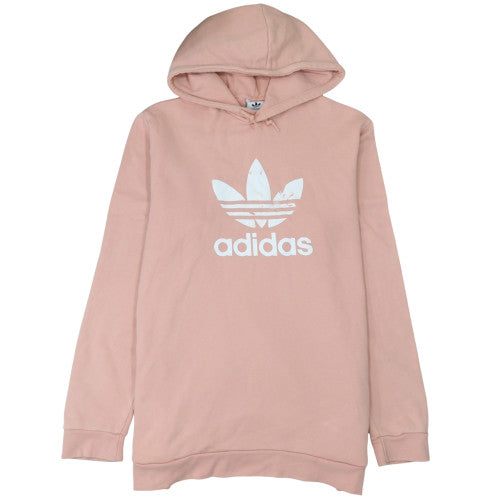 Womens UK Size XL adidas Pink Pullover Hoodie