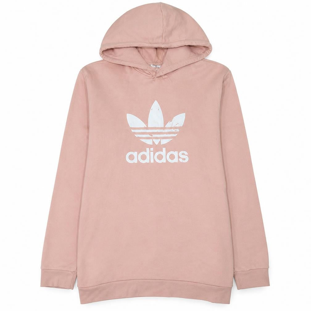Womens UK Size XL adidas Pink Pullover Hoodie