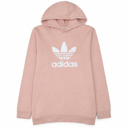 Womens UK Size XL adidas Pink Pullover Hoodie