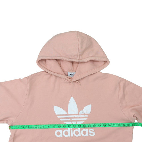 Womens UK Size XL adidas Pink Pullover Hoodie