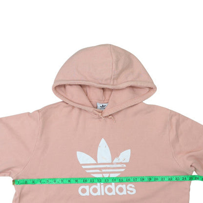 Womens UK Size XL adidas Pink Pullover Hoodie