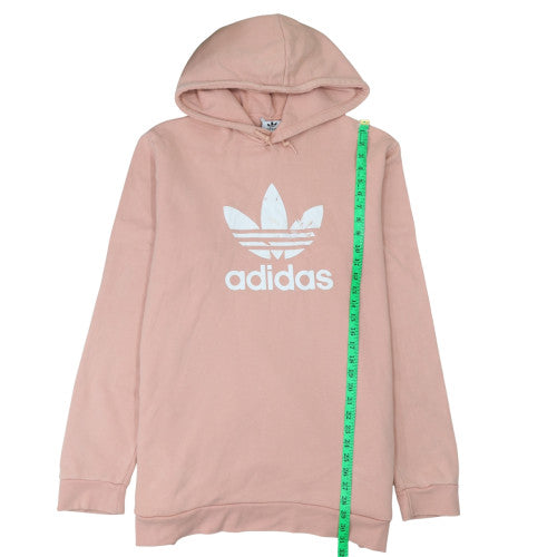 Womens UK Size XL adidas Pink Pullover Hoodie