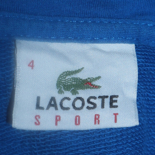 Mens UK Size M Lacoste Blue Full Zip Hoodie