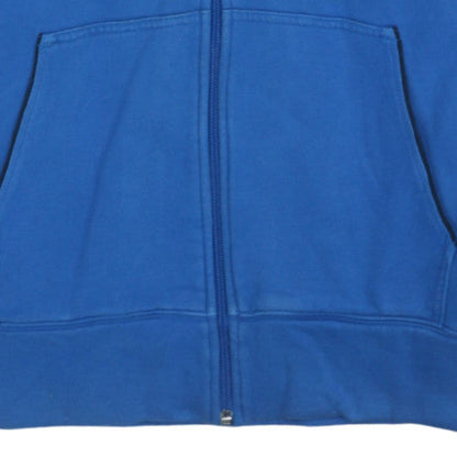 Mens UK Size M Lacoste Blue Full Zip Hoodie