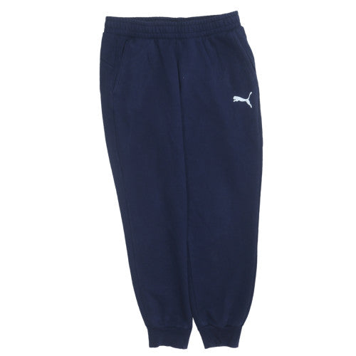 Mens UK Size L PUMA Regular Fit Jogger Blue Trousers