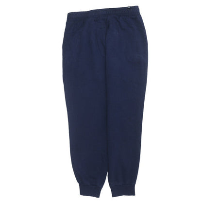 Mens UK Size L PUMA Regular Fit Jogger Blue Trousers