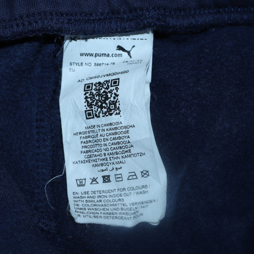 Mens UK Size L PUMA Regular Fit Jogger Blue Trousers