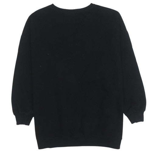 Womens UK Size L Disney Black Pullover Sweatshirt