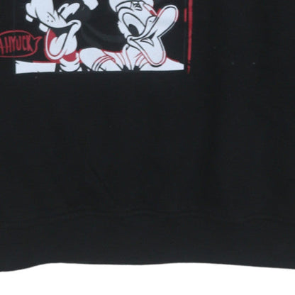 Womens UK Size L Disney Black Pullover Sweatshirt