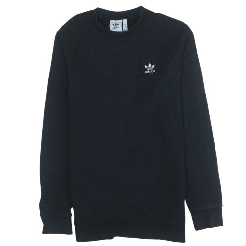 Mens UK Size M adidas Black Pullover Sweatshirt