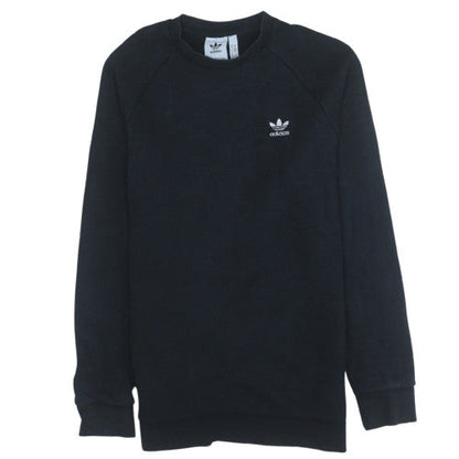 Mens UK Size M adidas Black Pullover Sweatshirt