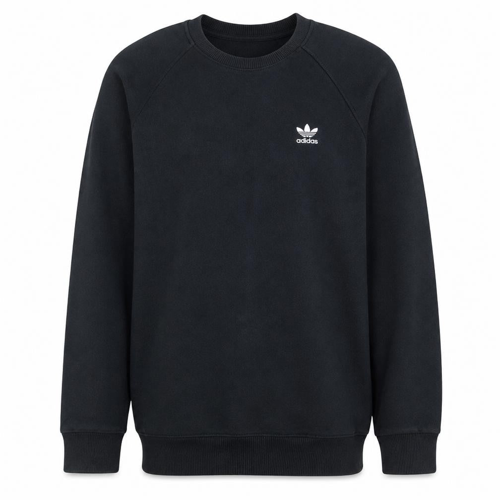 Mens UK Size M adidas Black Pullover Sweatshirt
