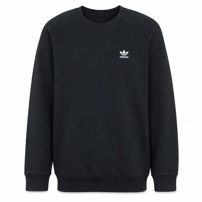 Mens UK Size M adidas Black Pullover Sweatshirt