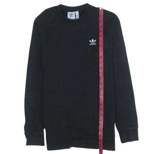 Mens UK Size M adidas Black Pullover Sweatshirt