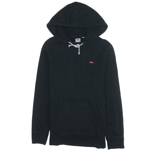 Mens UK Size M Levi's Black Pullover Hoodie