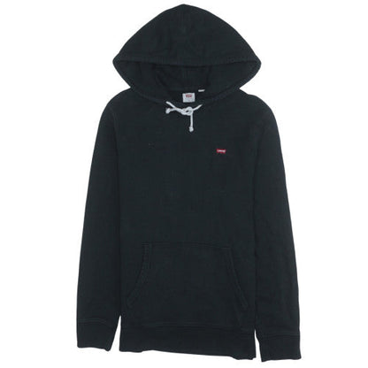 Mens UK Size M Levi's Black Pullover Hoodie
