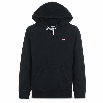 Mens UK Size M Levi's Black Pullover Hoodie