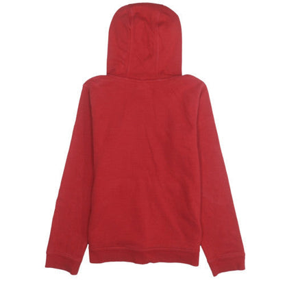 Nike Boys Red Pullover Hoodie L 147-158cm Cotton Blend Fleece Sweatshirt