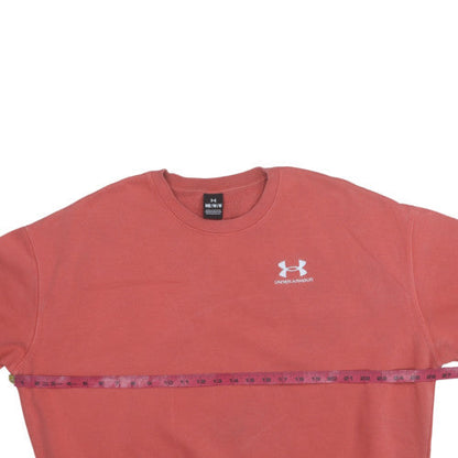 Womens UK Size M Under armour Red Pullover Sweatshirt
