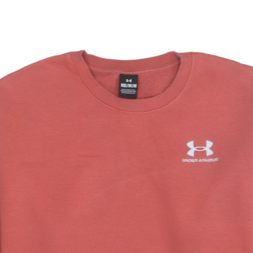 Womens UK Size M Under armour Red Pullover Sweatshirt