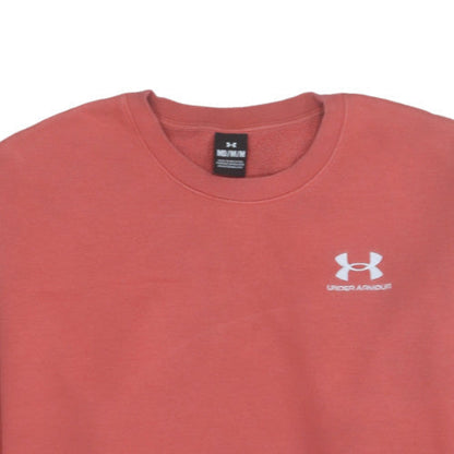 Womens UK Size M Under armour Red Pullover Sweatshirt