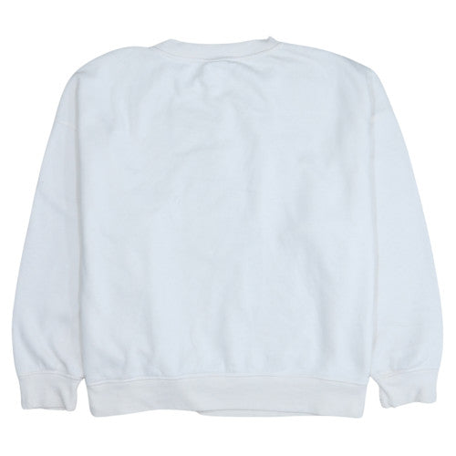 Womens UK Size XL Primark White Pullover Sweatshirt