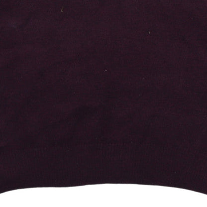 Mens UK Size L Quiksilver Purple Pullover Jumper