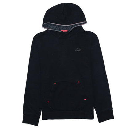 Mens UK Size M Lotto Black Pullover Hoodie