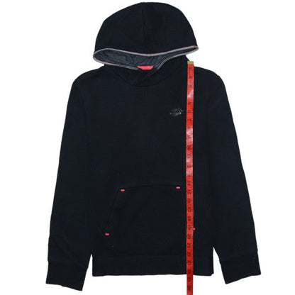 Mens UK Size M Lotto Black Pullover Hoodie