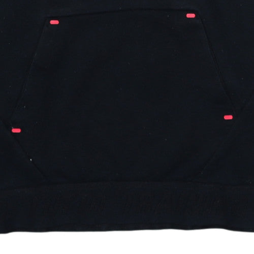 Mens UK Size M Lotto Black Pullover Hoodie