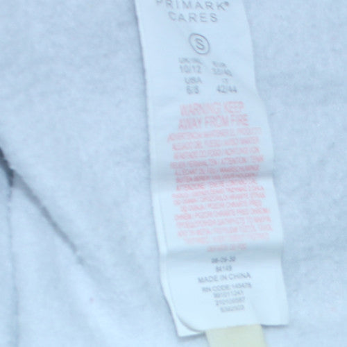 Womens UK Size 10/12 Primark Grey Pullover Hoodie