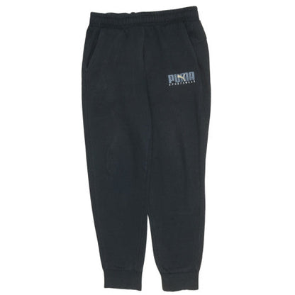 Mens UK Size M PUMA Regular Fit Jogger Black Trousers