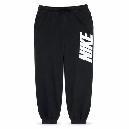 Nike Men’s Black XL Sweatpants with Logo and Drawstring Waist