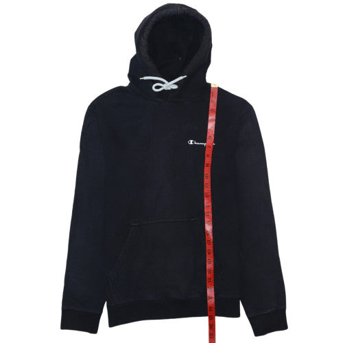 Mens UK Size M Champion Black Pullover Hoodie