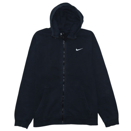 Mens UK Size XL Nike Black Full Zip Hoodie