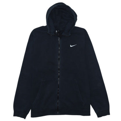 Mens UK Size XL Nike Black Full Zip Hoodie