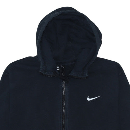 Mens UK Size XL Nike Black Full Zip Hoodie