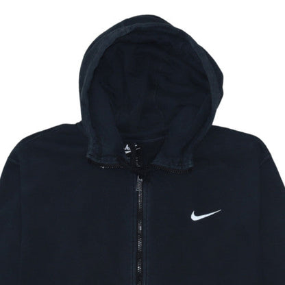 Mens UK Size XL Nike Black Full Zip Hoodie