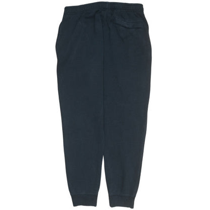 Nike Men's Black Cotton Fleece Jogger Trousers L Regular Fit