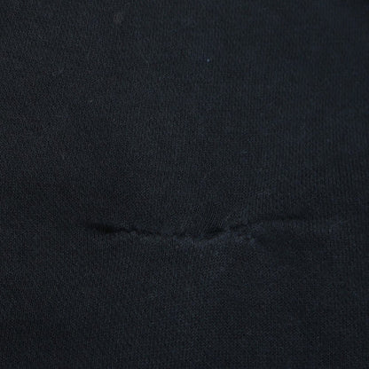 Nike Men's Black Cotton Fleece Jogger Trousers L Regular Fit