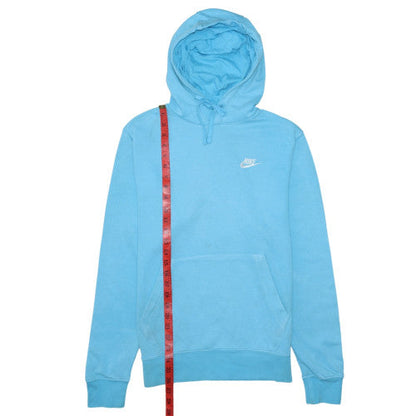 Womens UK Size S Nike Blue Pullover Hoodie
